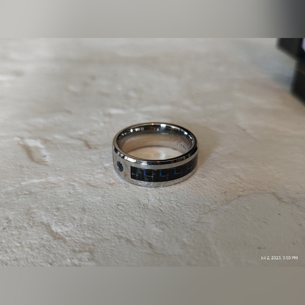 Cobalt Mens Ring - Size 10.5